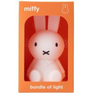 Bílá plastová dětská LED lampa Mr. Maria Miffy 11 cm