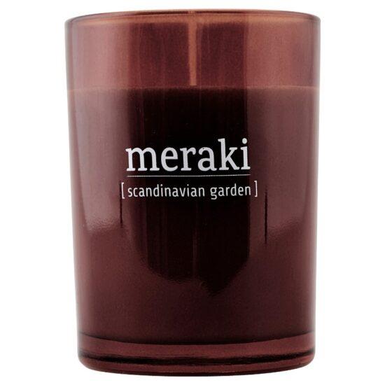 Sójová vonná svíčka Meraki Scandinavian Garden