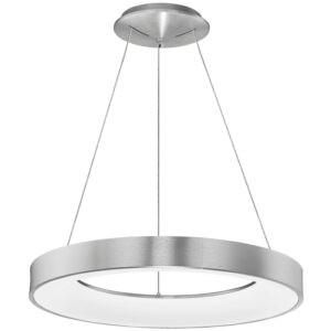 Stříbrné závěsné LED světlo Nova Luce Rando Thin 60 cm