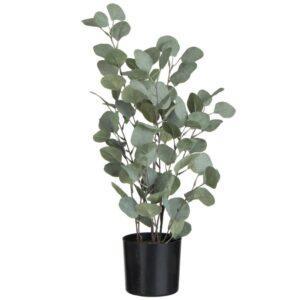 Umělá květina J-Line Maryath Eucalyptus 60 cm