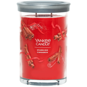 Velká vonná svíčka Yankee Candle Sparkling Cinnamon Signature Tumbler