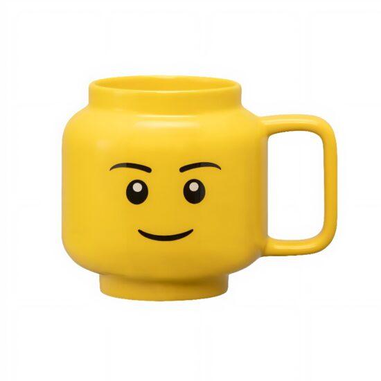 Žlutý keramický hrnek LEGO® Chlapec 255 ml